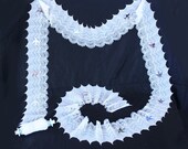 Lace and Tiny Bird 8ft Garland