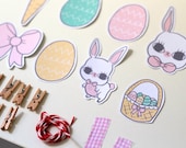 Printable Easter Garland / Bunting - DIY papercraft project