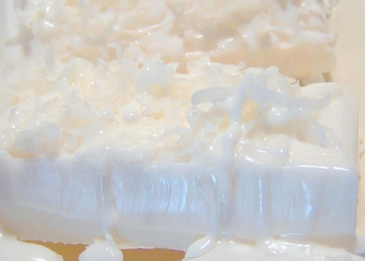Caribbean Coconut Soap - Tropical Island Beach Vacation White Summer Coconut Scent Soap - Memorial Day Sale - Take 30% Off