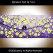 Abstract Heavy Texture Impasto Palette Knife Tree Flower Love Birds "Love and Romance" by QIQIGALLERY