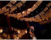 Wedding Garland Banner (6 Pack) VARIETY Papel Picado Fiesta Wedding Flags - Mexican Hand Cut Tissue Paper Flags