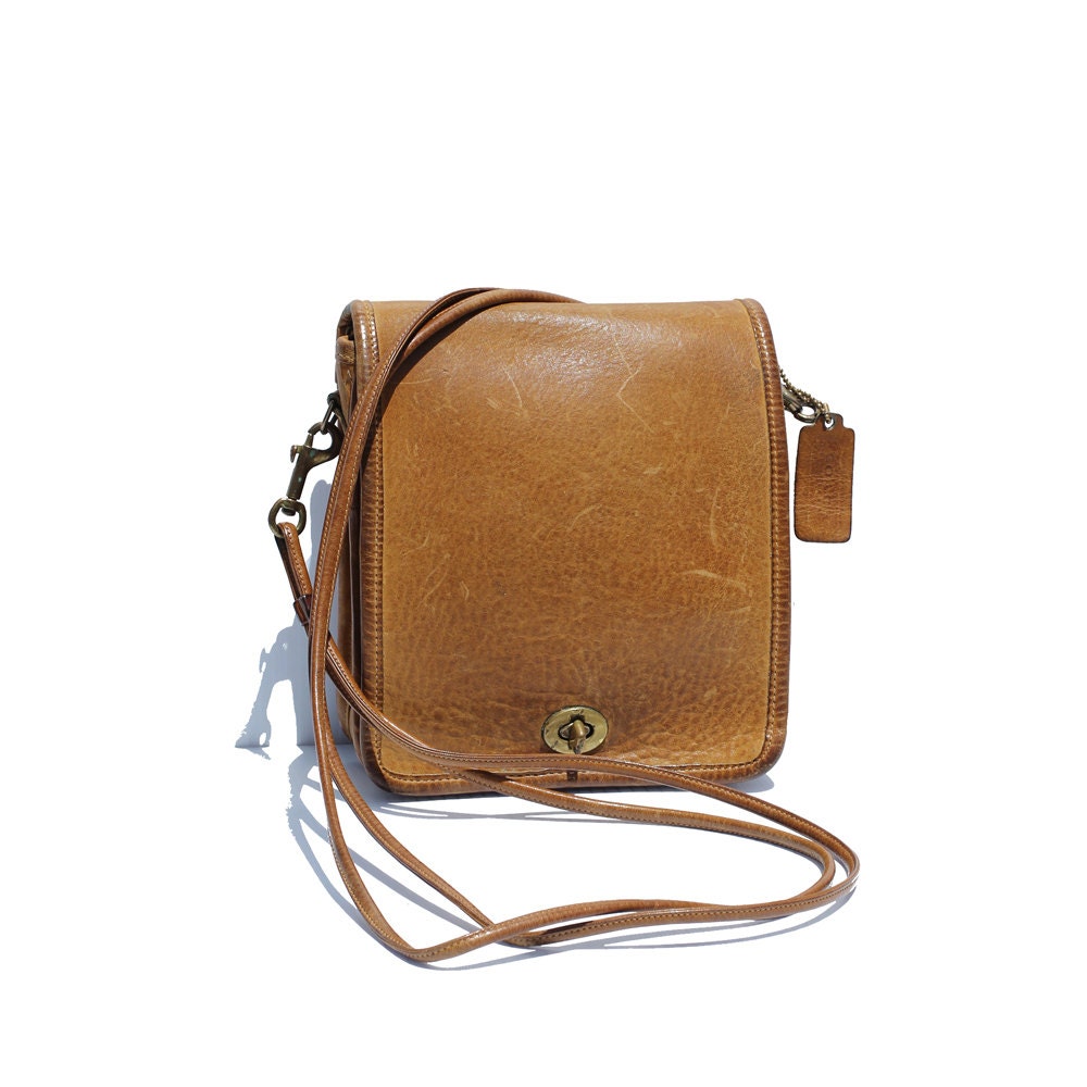 Coco Rum Tan COACH Cross Body Bag