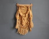 Large Original Don Freedman Fiber Textile Art Wall Hanging