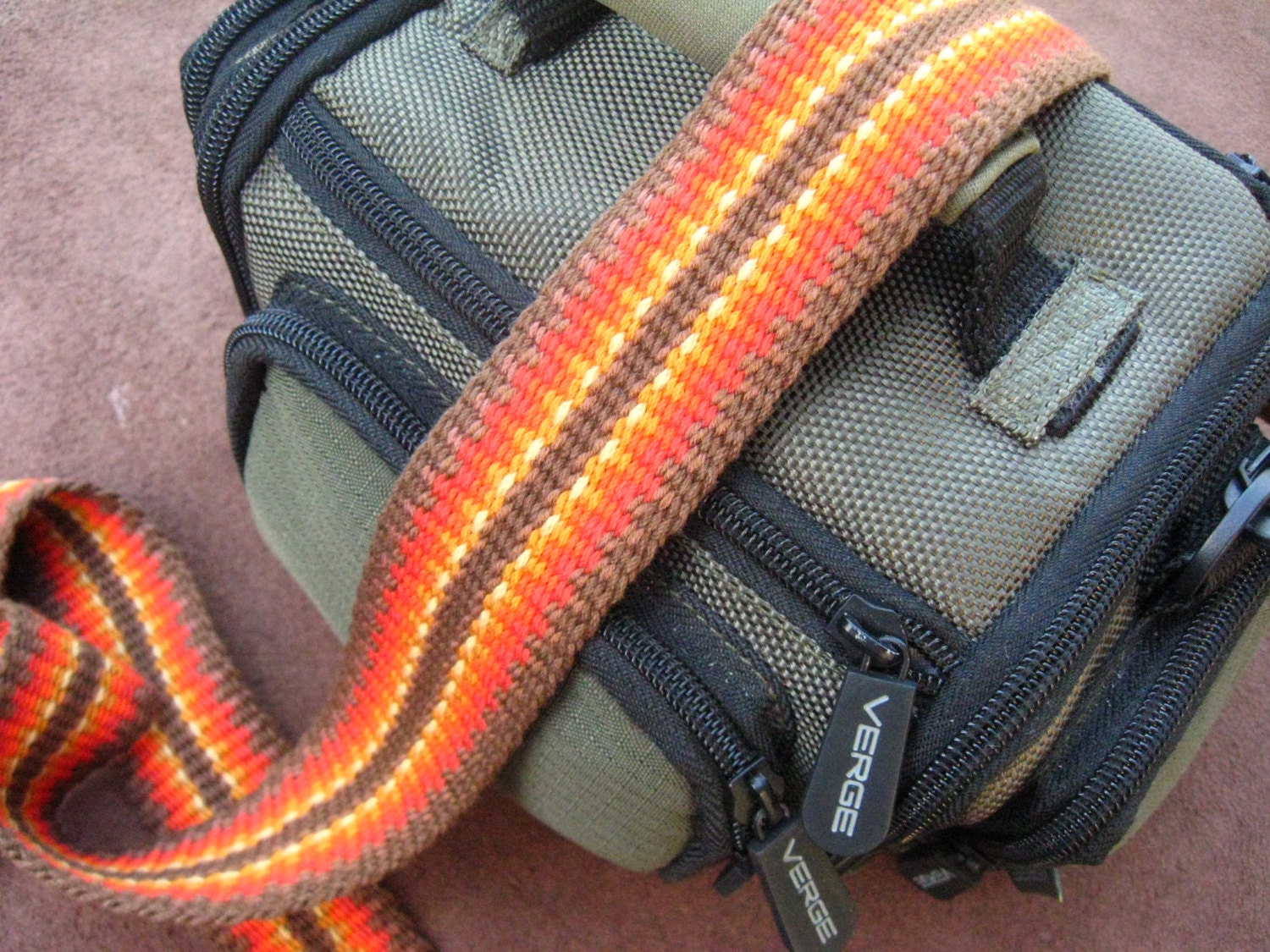 Shoulder Strap for Briefcases, Luggage, Camera Bags, Laptop Bags, Purses, Etc. Handwoven Cotton