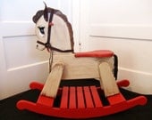 Granddad Bouldin's Sugar Pine Pony Childrens Keepsake Rocking Horse