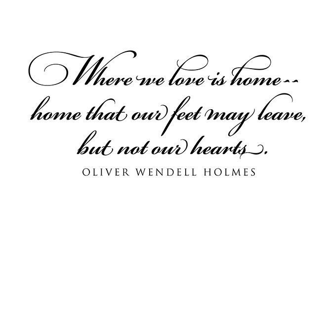Custom order for Jean Kauth - Vinyl Wall Decal - where we love is home...