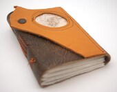Wanderlust Leather Journal or Sketchbook (med) - Mariland