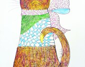 Colorful Sweater Cat