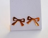 Rose Gold Bow Studs I Have a Gift Earrings