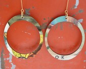 Loop de Loop large loop earrings