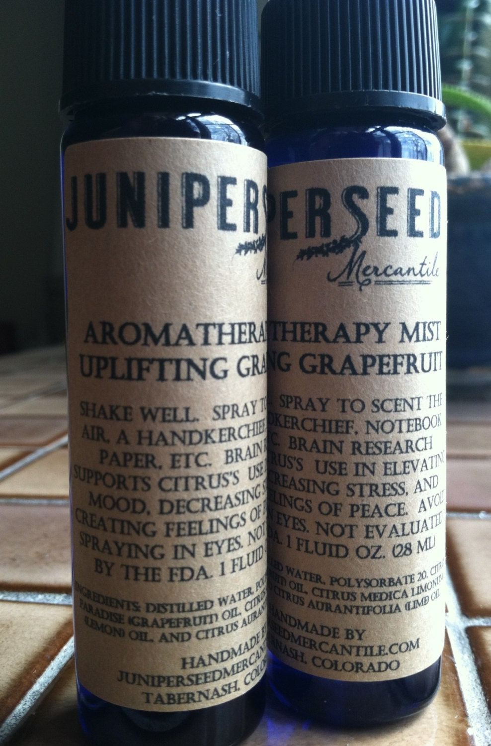 Uplifting Pink Grapefruit Aromatherapy Mist