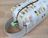 Ecole Friends Lg CA Roll (toiletries or carry-all bag)