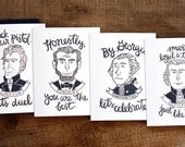 Presidents Boxed Set Illustrated Card