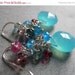 HUGE SALE 20% OFF A Love Like Ours chalcedony, tourmaline and apatite cluster earrings