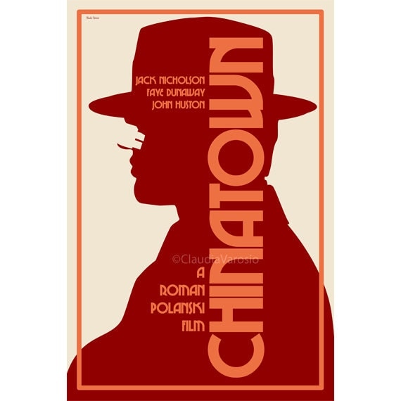 Chinatown 12x18 inches movie poster