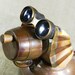 A   Copper Robot Dog - PENNY 2 - Reclaim2Fame - assemblage - found object