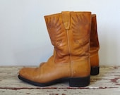 Vintage EAGLE Boots / Western Boots / 1970s Boots
