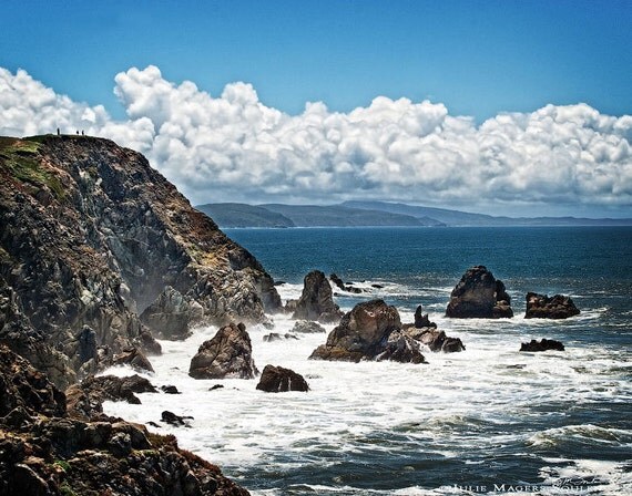 California Coast Photo -Pacific Coast -Bodega Bay -Coastal Decor -Seascape -Ocean Photography -11x14 Colorado Fine Art Photograph
