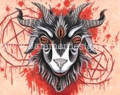 3 eyed Goat head