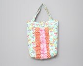 Sugar Skulls Ruffled Purse