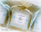 Baby  Boy Shower Favors, Soap Favors, Elephant Baby Shower, Soap Favors, set of 10