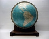 Vintage 16 inch Rand McNally globe