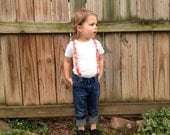 Scooters and Bikes Child's suspenders in Orange