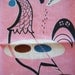 Vintage Eames Era Atomic Chicken Egg Kitchen Tea Towel NWT Unused MINT