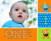 Monster Mash 2  - Printable Birthday Invitation