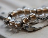 CLEARLY GOLDEN .. New Japanese TOHO 6/0 Seed Beads (3305-100)