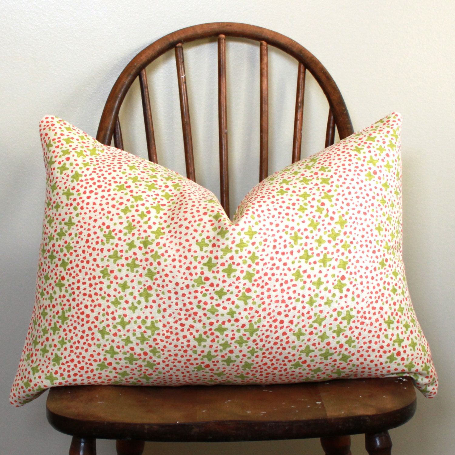 15x23 Quadrille Alan Campbell Jacks II Lumbar Pillow Cover
