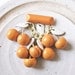 Reserved for Casey - Do Not Buy -  2 of 3 payments - - Bakelite Cherries Brooch - Rare Butterscotch  Color