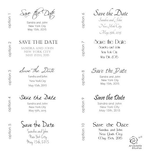 Save the Date Wedding - (20) City Skyline Cards- A2 sized (4.25 x 5.5)