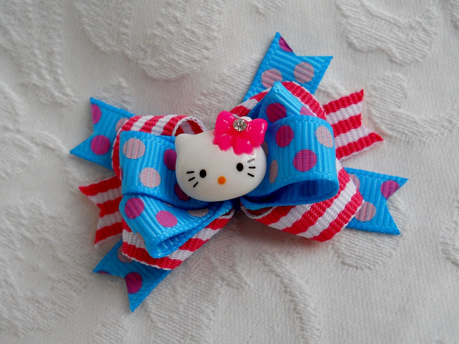 Dog Bow- Spring Kitty Boutique Dog Bow