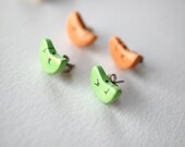 Little Moons Stud Earrings