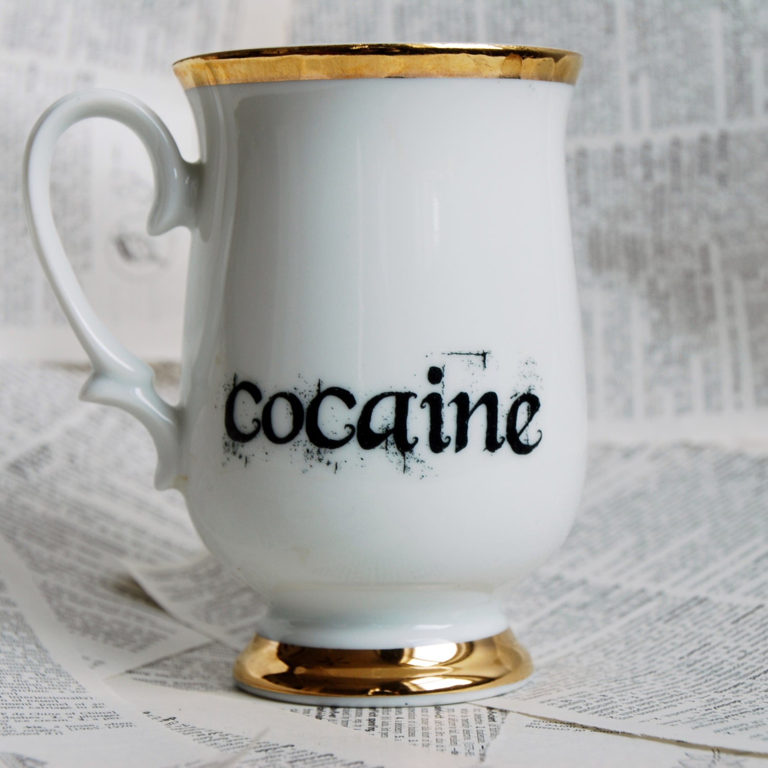 LIDO Cocaine Teacup