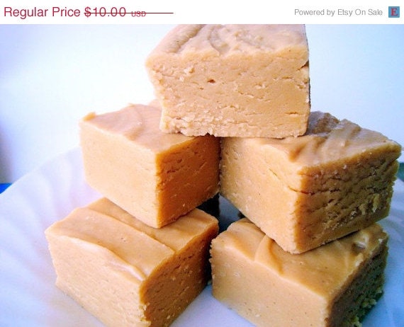 SALE Julie's Fudge - PEANUT BUTTER - 6 Pieces - 1/2 pound