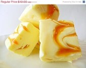 SALE Julie's Fudge - CARAMEL POPCORN - 6 Pieces (1/2lb)