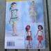 SALE Girls Top and Skirt Pattern Simplicity 1627 A Sizes 3-8 Ruffle Boutique Style