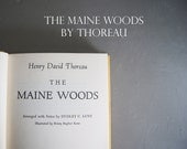 The Maine Woods by Henry David Thoreau copyright 1950