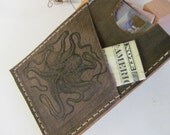 Slim Card Wallet with Pocket Custom Free Personalization