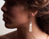 Birch bark earrings, Trees