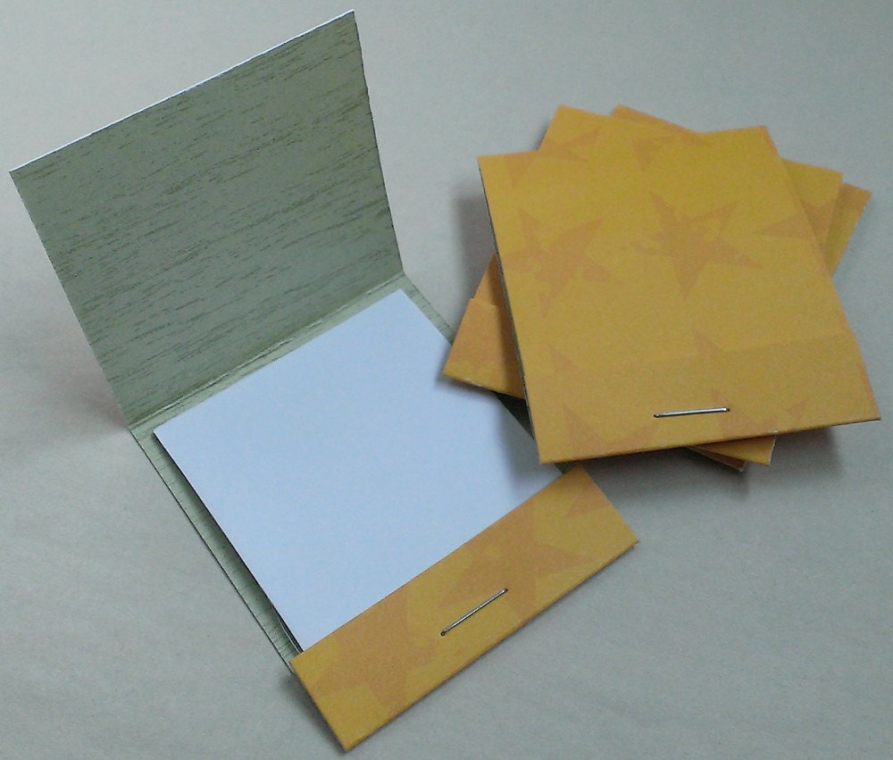 Matchbook Notebooks, Stars