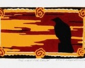 The Wait for Dawn - Original Color-Reduction Woodcut