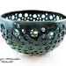 Pottery berry bowl, ceramic fruit bowl, modern home decor (in stock No.7)
