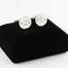 Personalized Sterling Silver Cufflinks With Gift Box - Custom Cuff Links - Monogram Cufflinks - Shirt Fasteners - Groomsmen Gift