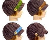 Color Swap Newsboy Hat, Men's or Women's