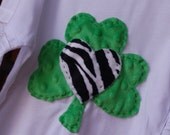 happy st. patty's day.  zebra style.