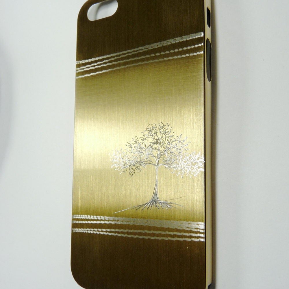 TREE of LIFE iPhone 5 5g Case GOLD