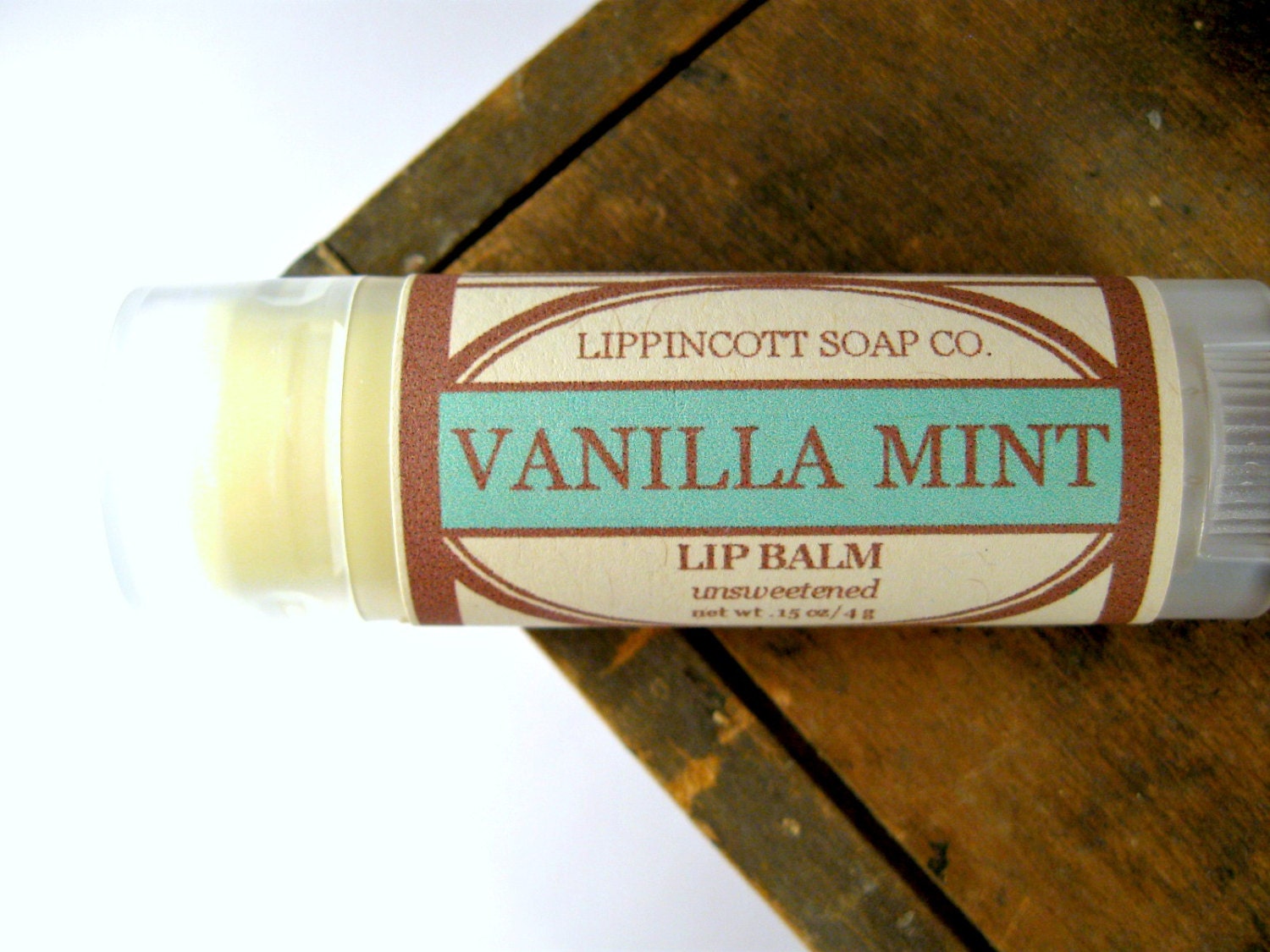 Vanilla Mint Lip Balm - Unsweetened